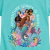 Girls' - Disney - Adventure Comes In Waves Fitted Short Sleeve Graphic T-Shirt - 2 of 4