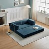Modern Multi-Functional 3-Seater Corduroy Sofa Bed with Versatile Layouts,Ergonomic Design,Luxury Comfort - 4 of 4