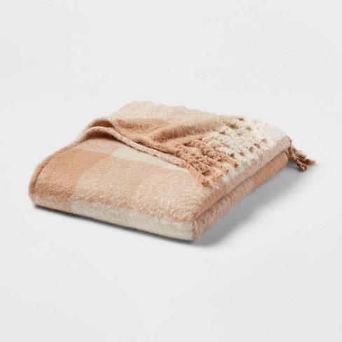 Faux mohair throw new arrivals