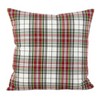 Saro Lifestyle Classic Tartan Plaid Print Design Traditional Cotton Down Filled Throw Pillow, 20", Multicolored - image 2 of 2