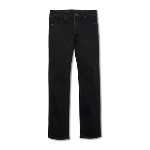 Volcom Boys Vorta Slim Fit Jeans, Black Out - 24 : Target