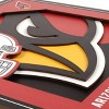 NFL Arizona Cardinals 3D Logo Series Wall Art - 12"x12" - 4 of 4