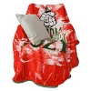 Peanuts Snoopy Warm And Cozy 45 x 60 Red Throw Blanket - 3 of 3