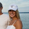 Pavilion Gift Company - Livin' The Boat Life - White Adjustable Hat - Hats - 2 of 4