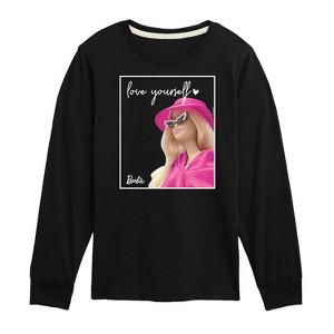 Boys' - Barbie - Love Yourself Long Sleeve Graphic T-Shirt - 1 of 4
