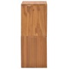 vidaXL Colonial Style Teak Wood Storage Cabinet with 2 Drawers and 2 Shelves - 15.7"x11.8"x29.9" Brown - 4 of 4