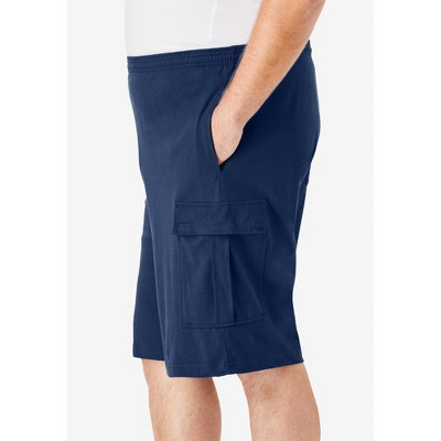 KingSize Lightweight Jersey Cargo Shorts