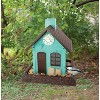 North States Hopper Bird Feeders 11.25" - Teal Blue - 2 of 4