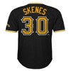 MLB Pittsburgh Pirates Kids Short Sleeve Paul Skenes Jersey - 3 of 3