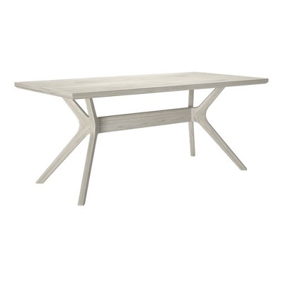 Verso 72'' White Sand Solid Wood Dining Table