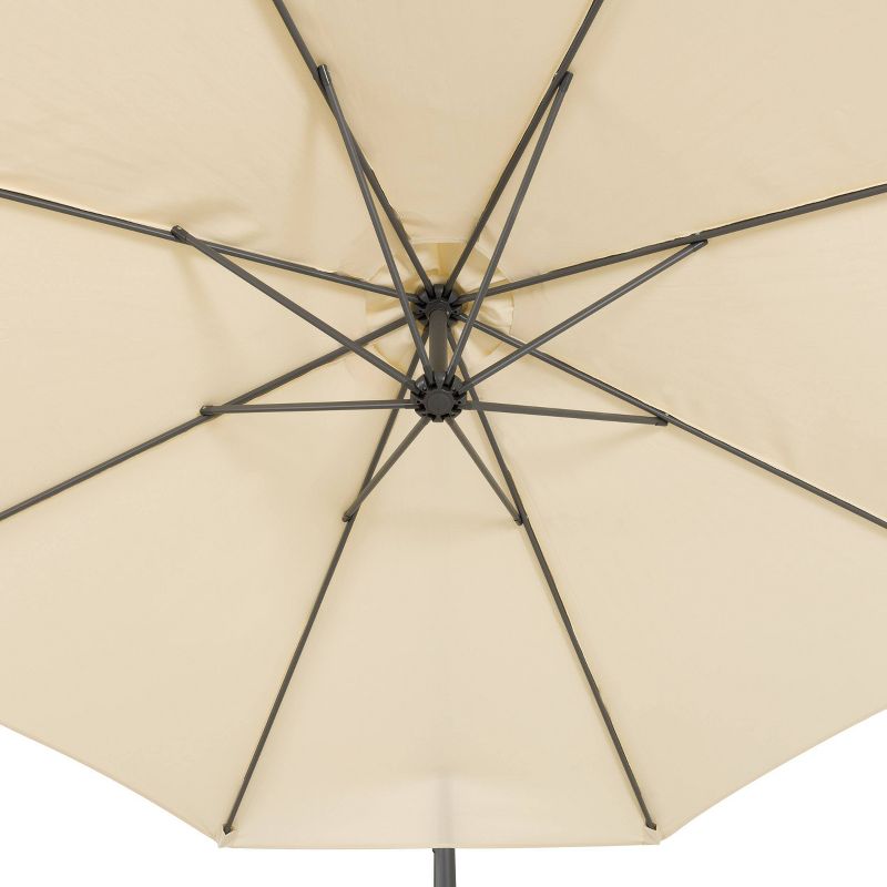 9.5' UV Resistant Offset Tilting Cantilever Patio Umbrella - CorLiving, 5 of 12