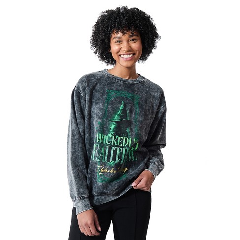 Quick Fix Mineral Wash Crew Neck Pullover in Psychic - Rae Mode main image 1