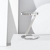 Mariana Glass Top End Table - FOX9070A - Chrome - Safavieh Couture - 2 of 4