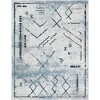 Unique Loom Kamala Washable Collection Area Rug - Geometric - 2 of 4