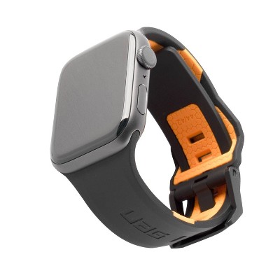 Urban Armor Gear (UAG) Apple Watch 42/44/45mm (Series7/ 6/5/4 & Watch SE) Civilian Strap - Black/Orange