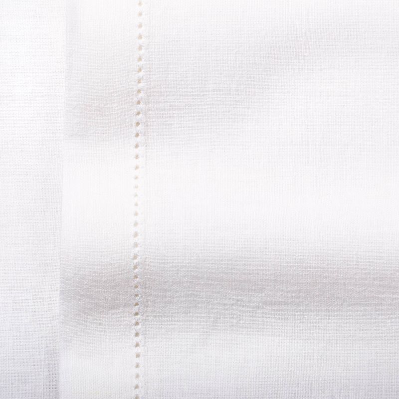Linen Blend with Hem Stitch Sheet Set - Hearth & Hand™ with Magnolia, 4 of 9