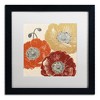 Trademark Fine Art -
Daphne Brissonnet 'A Poppy's Touch III' Matted Framed Art - 2 of 4