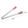 Unique Bargains Stainless Steel Tiny Gloves Shape Cooking Kitchen Food Tongs - 2 of 4