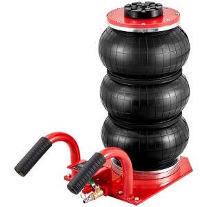 VEVOR Air Jack, 3 Ton/6600 lbs Triple Bag Air Jack, Airbag Jack with Six Steel Pipes, Lift up to 17.7 inch/450 mm, 3-5 s Fast Lifting Pneumatic Jack - 1 of 4