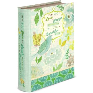 Pavilion Gift Company - Live, Laugh, Love - 6.5" x 2" x 8.5" Musical Book Box - Decorative Boxes - 1 of 4