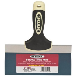 Hyde Pro Project Blue Steel Taping Knife 8 in. W X 9.3 in. L - 1 of 1