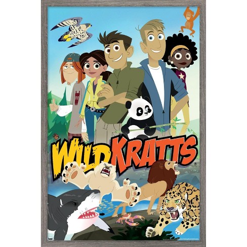 Trends International Wild Kratts - Group Framed Wall Poster Prints - image 1 of 4