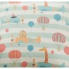 Saro Lifestyle Animals Flying Pillow - Poly Filled, 16" Square, Multi - 3 of 4