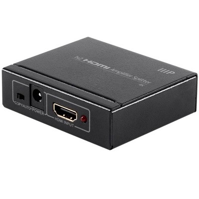 Monoprice Blackbird 4K 1x2 HDMI Amplifier Splitter | Supports 48-bit Deep Color