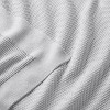 Seed Stitch Sweater Knit Baby Blanket - Gray - Cloud Island™ - 3 of 4