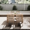 Heynemo 5 Pieces Patio Dining Sets, Aluminum Outdoor Dining Table with 4 Chairs & Removable Cushion for Lawn, Garden, Backyard - 4 of 4