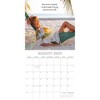 The Gifted Stationery 2025 Square Wall Calendar, Carpe Diem, 16-Month Mind, Body, Spirit Theme with 180 Reminder Stickers (12x12 In) - 3 of 4