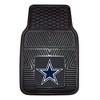 Fanmats 27 x 17 Inch Universal Fit All Weather Protection Vinyl Front Row Floor Mat 2 Piece Set for Cars, Trucks, and SUVs, NFL Dallas Cowboys - 3 of 4