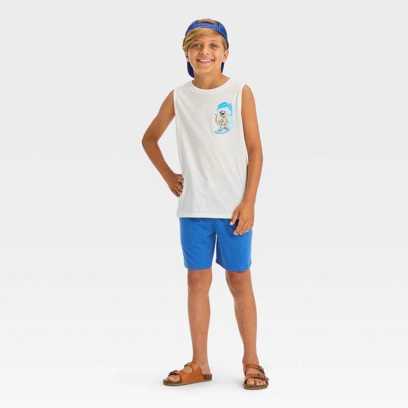 Boys' Knit 'Above the Knee' Pull-On Shorts - Cat & Jack™, 4 of 6