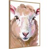 Amanti Art Schaf Sheep by Ohkimiko  Framed Canvas Wall Art - 2 of 4