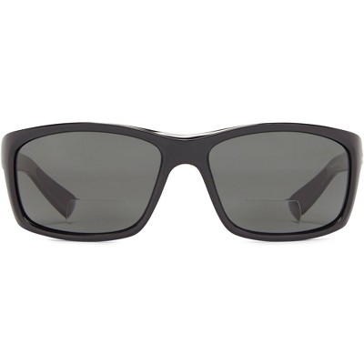 Guideline Eyegear Surface Polarized Bi-focal Sunglasses - Black +2.00 ...