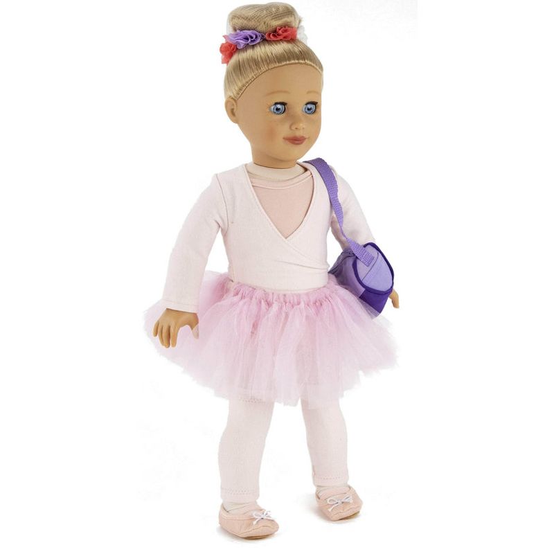 Playtime By Eimmie 18 Inch Capezio Ballerina Doll and Clothing Set, 3 of 8
