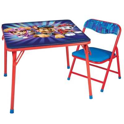 Paw Patrol Brandclub PAW Patrol Jr. Movie Activity Table Set with 1 Chair