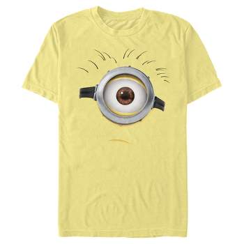 Men's Despicable Me Minions Carl Frowny Big Face T-Shirt