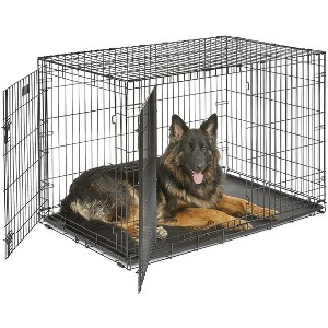 Garvee Portable Dog Crate with Slide Out Tray, Folding Small Pet Cage for Dog, Cat, Bunny, Ferret, Chinchilla, Cat, Rat - 1 of 4