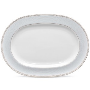 Noritake Linen Road Oval Platter - 1 of 2