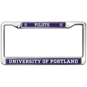 University of Portland Pilots Full Size Standard License Plate Metal Frame - 1 of 4