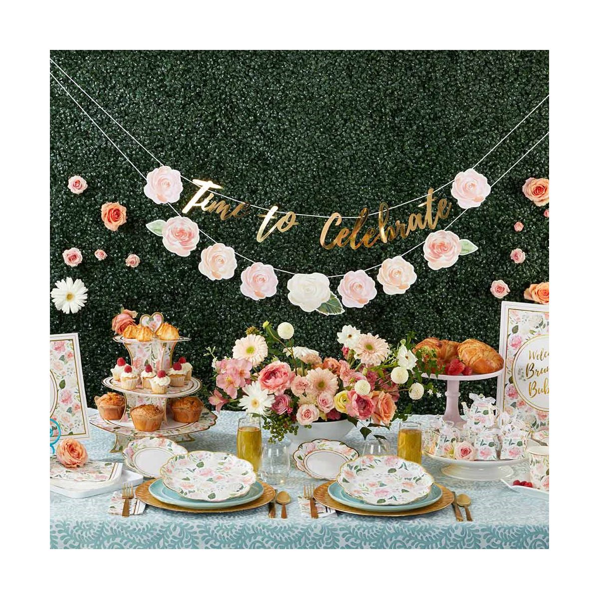 Kate Aspen Floral Brunch Party Kit | 28488BR - thumbnail 3