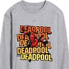 Men's - Marvel - Deadpool Katana Pose Long Sleeve Graphic T-Shirt - 2 of 4