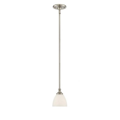 Savoy House Herndon 1 - Light Pendant in  Satin Nickel