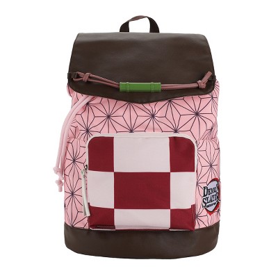 Demon Slayer Nezuko Pink Slouch Backpack