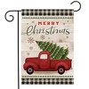 Briarwood Lane Garden Flag 12x18 For Outdoor Merry Christmas Pickup Truck Holiday For Christmas Garden Flag Flags For Outside - 2 of 4