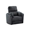 GDFStudio Mateo Modern Velvet Upholstered 360° Swivel Recliner - 2 of 4