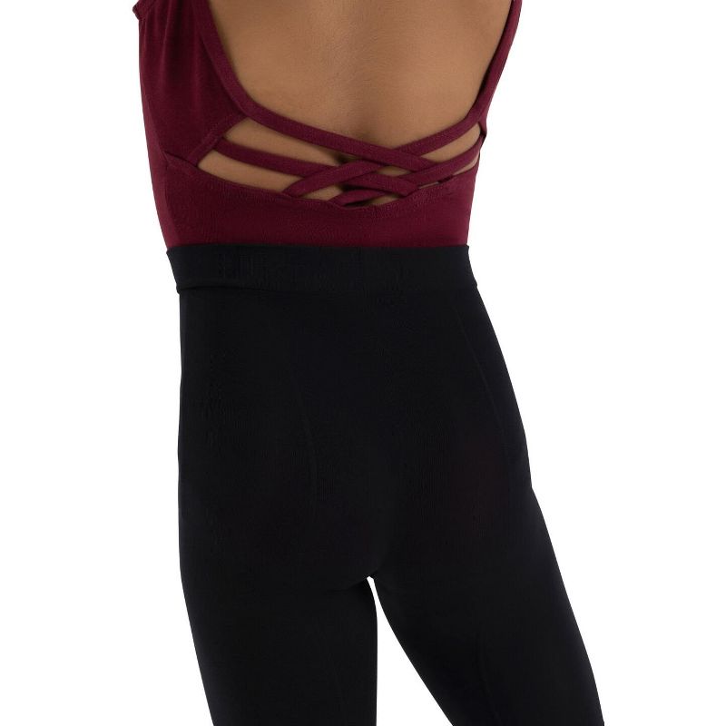 Capezio Ultra Soft Transition Tight with Back Seam - Girls, 4 of 5