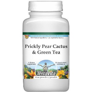 TerraVita Prickly Pear Cactus and Green Tea Combination Powder (4 oz, ZIN: 513382) - 1 of 4