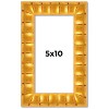PosterPalooza | 5x10 Bamboo Picture Frame, UV Acrylic, 4 Finishes - Brown, Black, Gold, and Natural - 2 of 4